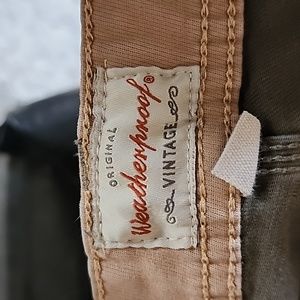 Men's pants work style od green 34/30 weatherproof